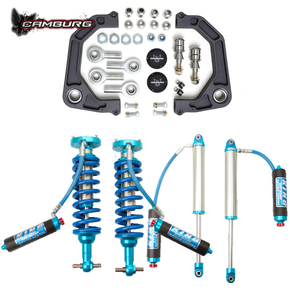 Camburg Chevy GMC 1500 2wd 4wd 19-25 King 2.5 Performance Kit w Adj (BILLET UCA)