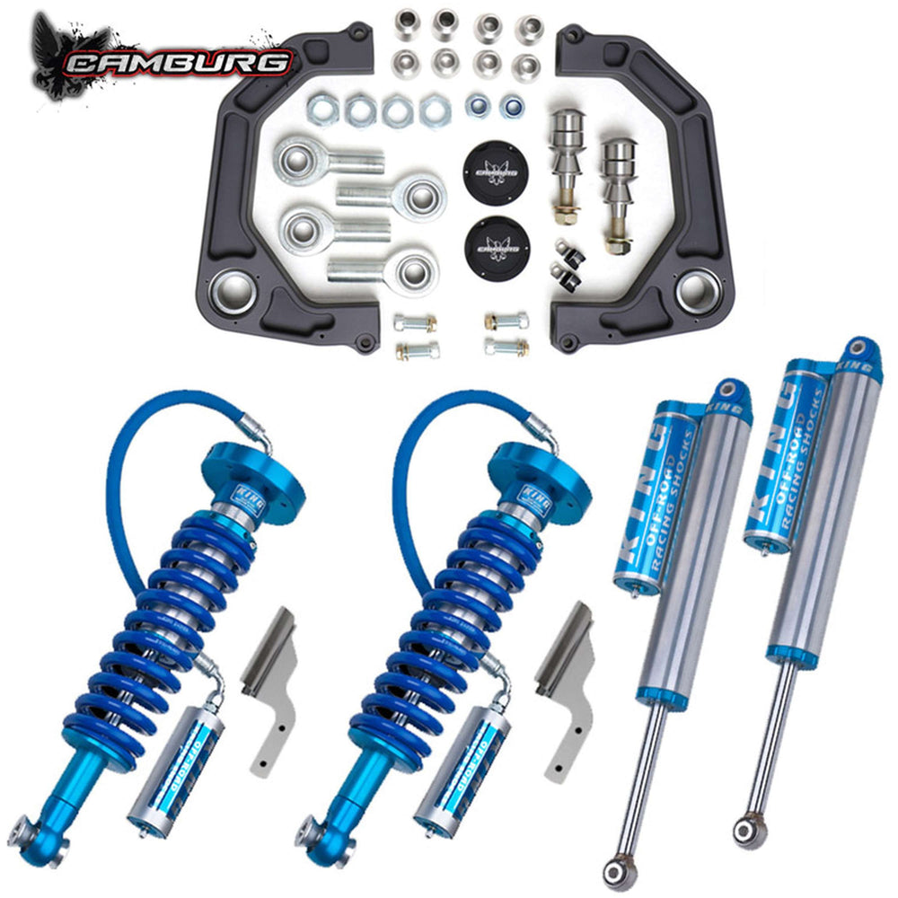 Camburg Ford F-150 4wd 04-08 King 2.5 Performance Kit w Adj (BILLET UCA)