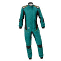 OMP TECNICA SUPERLIGHT OVERALL SFI GREEN SZ 50