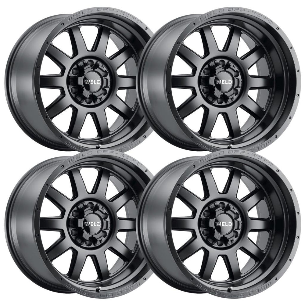 Weld black auto part