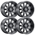 Weld Off-Road W125 20X10 Granada Eight 8X170 ET-18 BS4.75 Gloss Black MIL 125.1