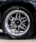 Weld Laguna 6 22x9.5 6x139.7 ET25 6.23 BS - Gloss Black Milled - Non-Beadlock
