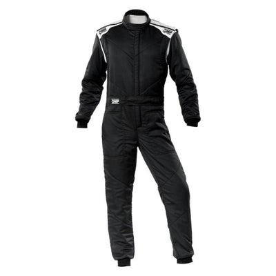 OMP FIRST-S OVERALL BLACK SIZE 44 FIA 8856-2018 + SFI