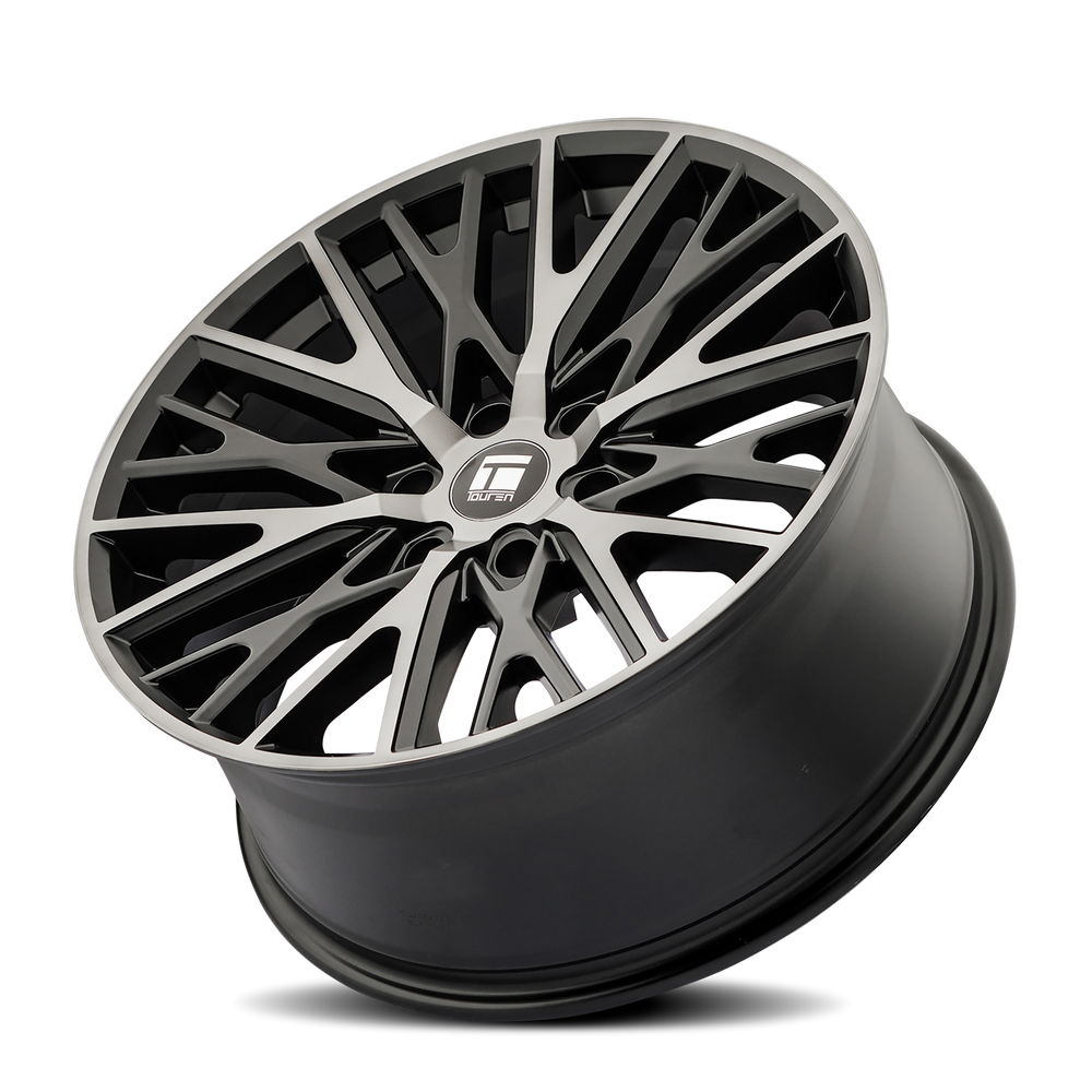 Touren 3291 TR91 20x9 / 6x135 BP / 18mm Offset / 87.1mm Hub Matte Black Brushed w/ Dark Wheel