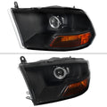 PROJECTOR HEADLIGHT BLACK HOUSING