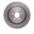DFC 12-19 Mercedes-Benz GLE63 AMG Rear Drilled Brake Rotor and Slotted