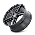 Kraze KR195 Milano 20x8.5 / 5x120 BP / 38mm Offset / 74.1mm Hub Satin Black Wheel