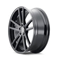 Kraze KR190 Lusso 20x8.5 / 5x115 BP / 38mm Offset / 72.62mm Hub Gloss Black Wheel