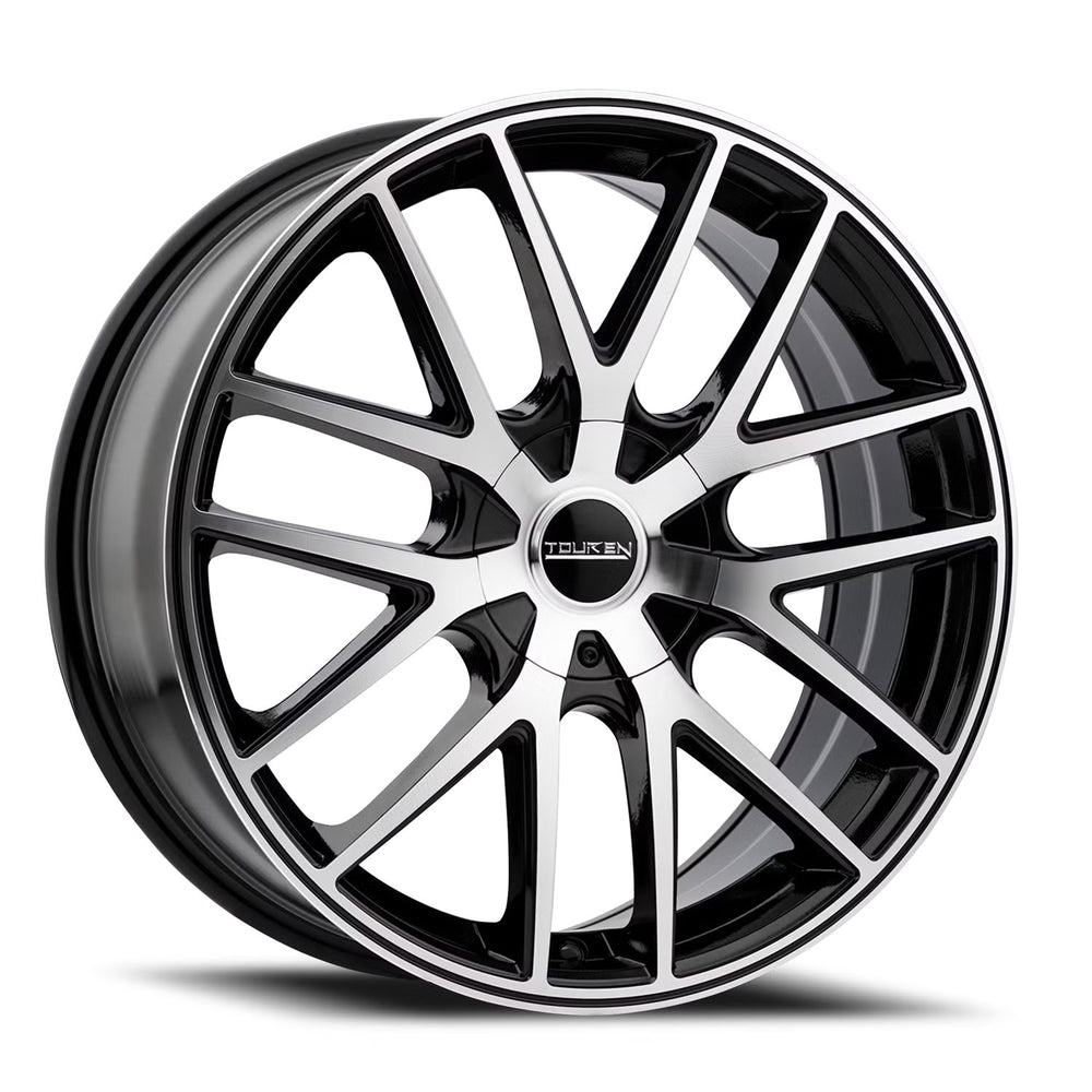 Touren 3260 TR60 20x8.5 / 5x127 BP / 40mm Offset / 71.5mm Hub Gloss Black Machined Wheel