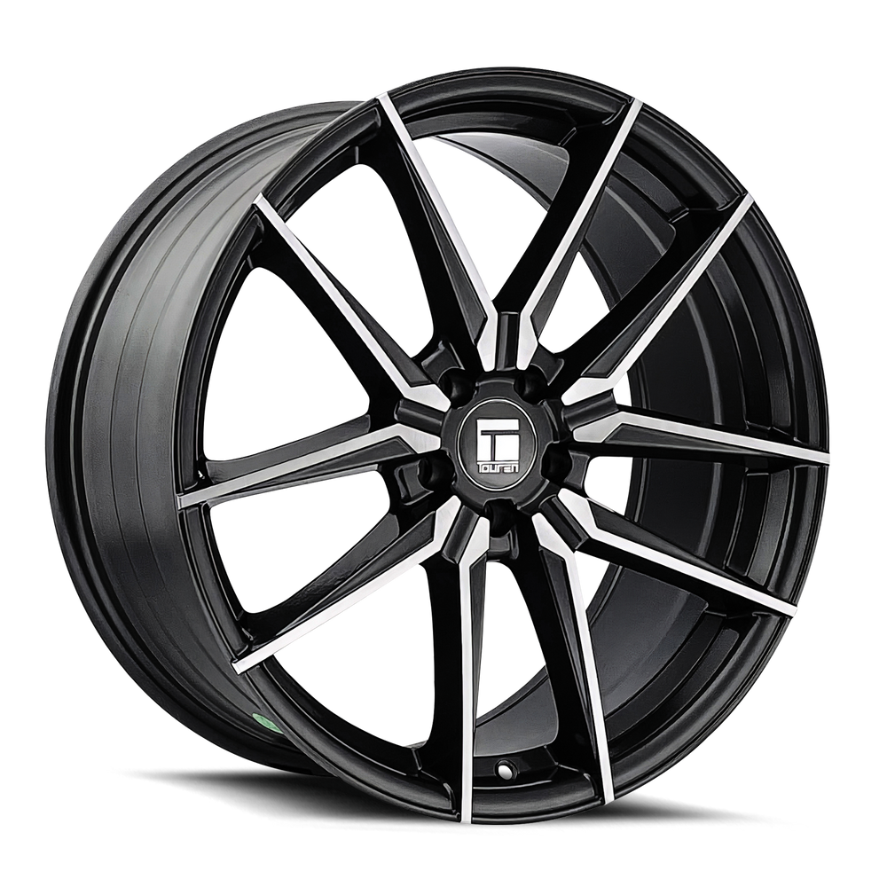 Touren 3294 TR94 18x8 / 5x120 BP / 35mm Offset / 72.56mm Hub Gloss Graphite Brushed w/ Dark Wheel