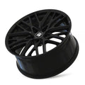 Touren 3291 TR91 19x8.5 / 5x120 BP / 35mm Offset / 72.56mm Hub Gloss Black Wheel