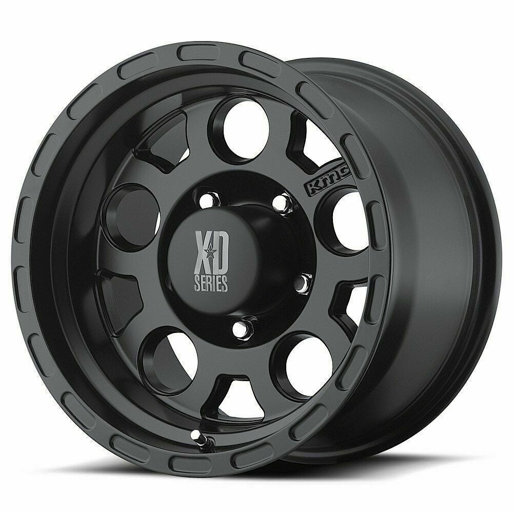 ~(20 lbs. 18X18X10)~ ENDURO 15x7 5x114.30 MATTE BLACK (-6 mm)