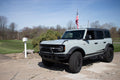 21C BRONCO OFFROAD STEEL 2IN BULL BAR (FITS FACTORY BUMPER) BLACK MATTE FINISH