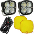 LED Light Pods Clear Lens Wide Cornering Pair Squadron Sport Baja Designs