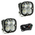 LED Light Pods Clear Lens Spot Pair Squadron R Sport Baja Designs