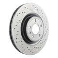 Brembo 10-11 Audi S4/08-11 S5 Front Premium Xtra Cross Drilled UV Coated Rotor