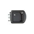 MOTORHOME ENTRANCE DOOR LOCK BLACK WITH DEADBOLT (TRIMARK 0601650)