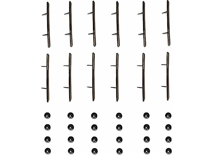 QUARTER PANEL ORNAMENT KIT (12 PCS W/ NUTS) FIREBIRD 6768