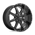 MO962 17x10 6x135.00/6x139.70 GLOSS BLACK W/ MILLED ACCENTS (24 mm)