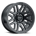Aluminum Wheels 16x8 Outlander 944B Satin Black 0 Offset 6 on 139.7 Bolt Pattern 106.1 Bore Raceline