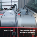MotoBilt Cowl Armor for Jeep JK JKU MB1275 MB1275