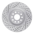DFC 06-13 Audi S3 (Mexico) Front Left Drilled & Slotted Geoperformance Rotor