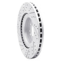 DFC 13-19 Mercedes-Benz GLS350D Front Right Drilled & Slotted Geoperformance Rotor