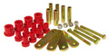 Prothane 68-72 Chrysler A Body HD Spring & Shackles Bushings - Red