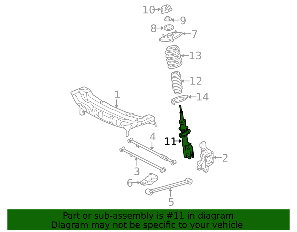 GM Performance strut brace