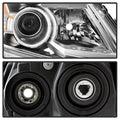 SPYDER headlights close-up