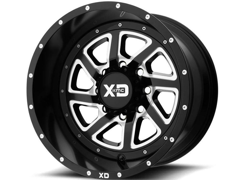 XD833 17X9 8X170 S-BLK MILL REV-RG -12MM