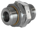 3/4IN BSPP (MALE) TO 3/4IN BSPP (MALE) STAINLESS STEEL PIPE UNION