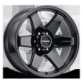 Aluminum Wheels 17x9 Addict 942B Gloss Black Multi Spoke 0 Offset 6 on 135 Bolt Pattern 87.1 Bore Raceline