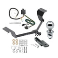 ROUND TUBE FRAME HITCH & DRAWBAR