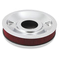 4150 DROP-BASE AIR CLEANER CHR W/ GAUZE