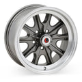 LEGENDARY WHEELS HB45 15x7 5x114.3/5x4.5 +6.95MM OS CHARCOAL/MACHINED