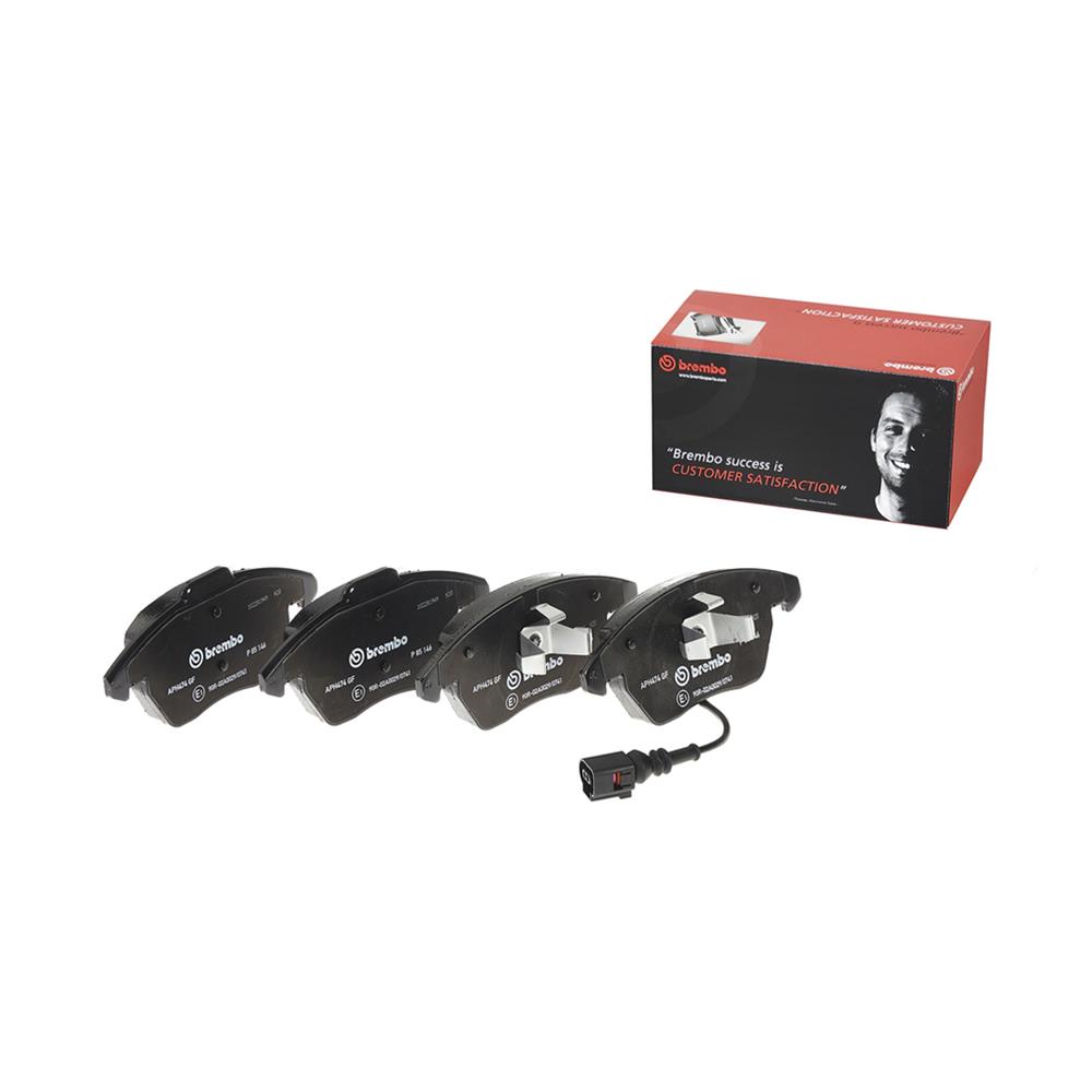 Brembo 09-13 Volkswagen Jetta/CC/ GTI/ Passat/ Golf/ Audi A3/ TT Quattro Front Low-Met Brake Pad