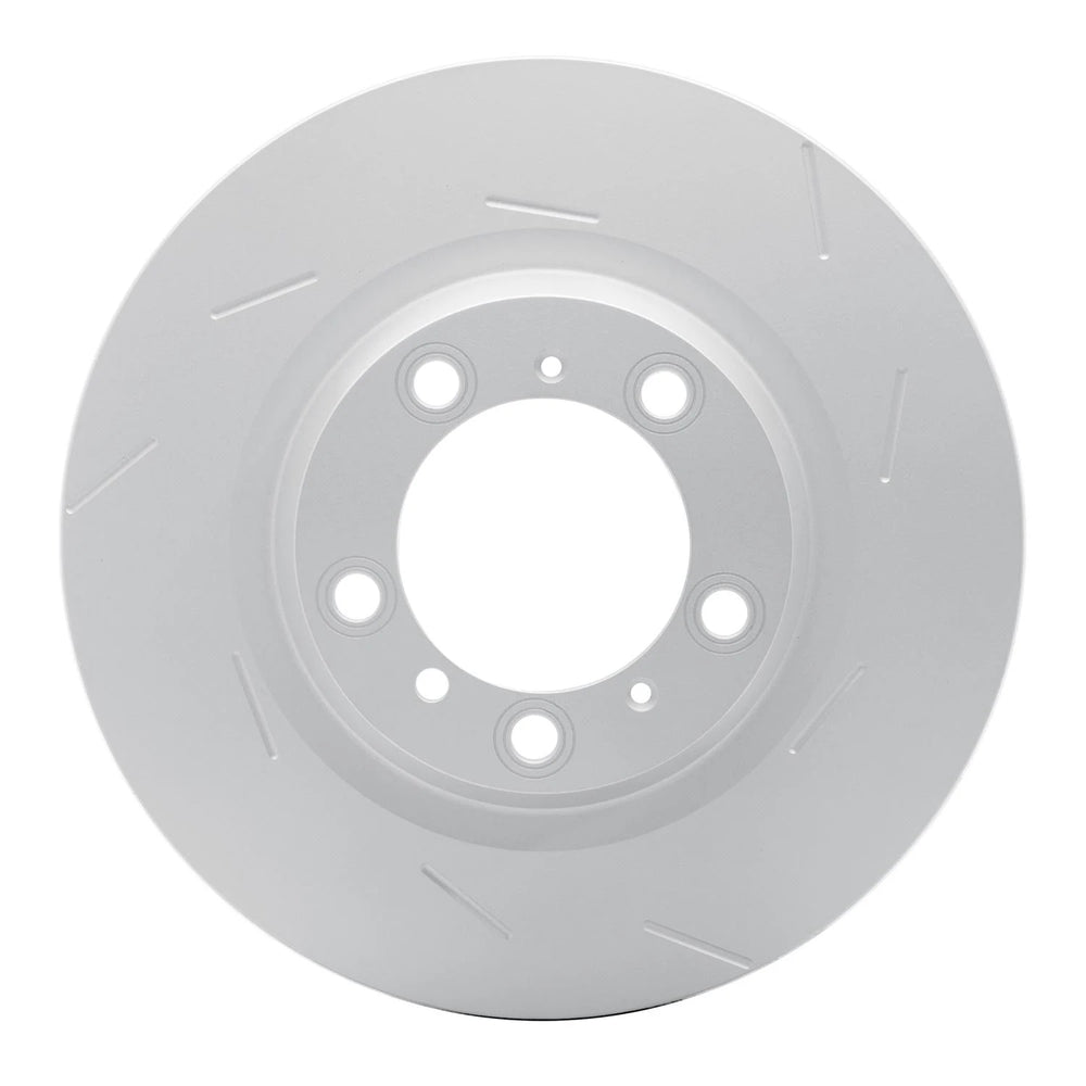 R1 07-16 Porsche 911 Rear Right Slotted Black Brake Rotor