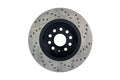 StopTech 09 VW Passat CC / 06-09 Passat Slotted & Drilled Left Rear Cryo Rotor