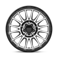 ~(29 lbs. 20X20X11)~ IMPACT 17x8.5 5x127.00 SATIN BLACK MACHINED (0 mm)