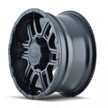 Cast Aluminum Wheels 179 MB 16x8 Matte Black 6 On 114.3 Bolt Pattern 10 Offset ION Wheels