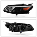 1618 MALIBU HALOGEN HEADLIGHTS OE SET