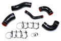 HPS Performance Black Reinforced Silicone Intercooler Hose Kit for Hyundai 11-14 Sonata 2.0L Turbo