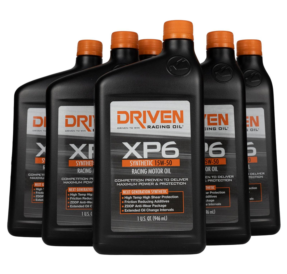 XP6 RACING SYNTHETIC 15W-50 QUART 6