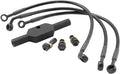 Goodridge 14-23 Harley-Davidson FLHR/FLHX (w/o ABS) Black Front Brake Line w/Black Fitting