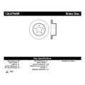 StopTech Drilled Sport Brake Rotor
