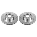 Power Stop 11-17 BMW X3 Front Evolution Drilled & Slotted Rotors - Pair