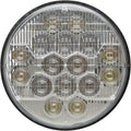 8 LED HIPWR HD LMP;7'RND;H/L BM; PO