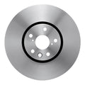 R1 06-20 Lexus IS350 Right Front Drilled & Slotted Black Brake Rotor