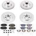 Power Stop 11-17 Lexus CT200h Front & Rear Z17 Evolution Geomet Coated Brake Kit